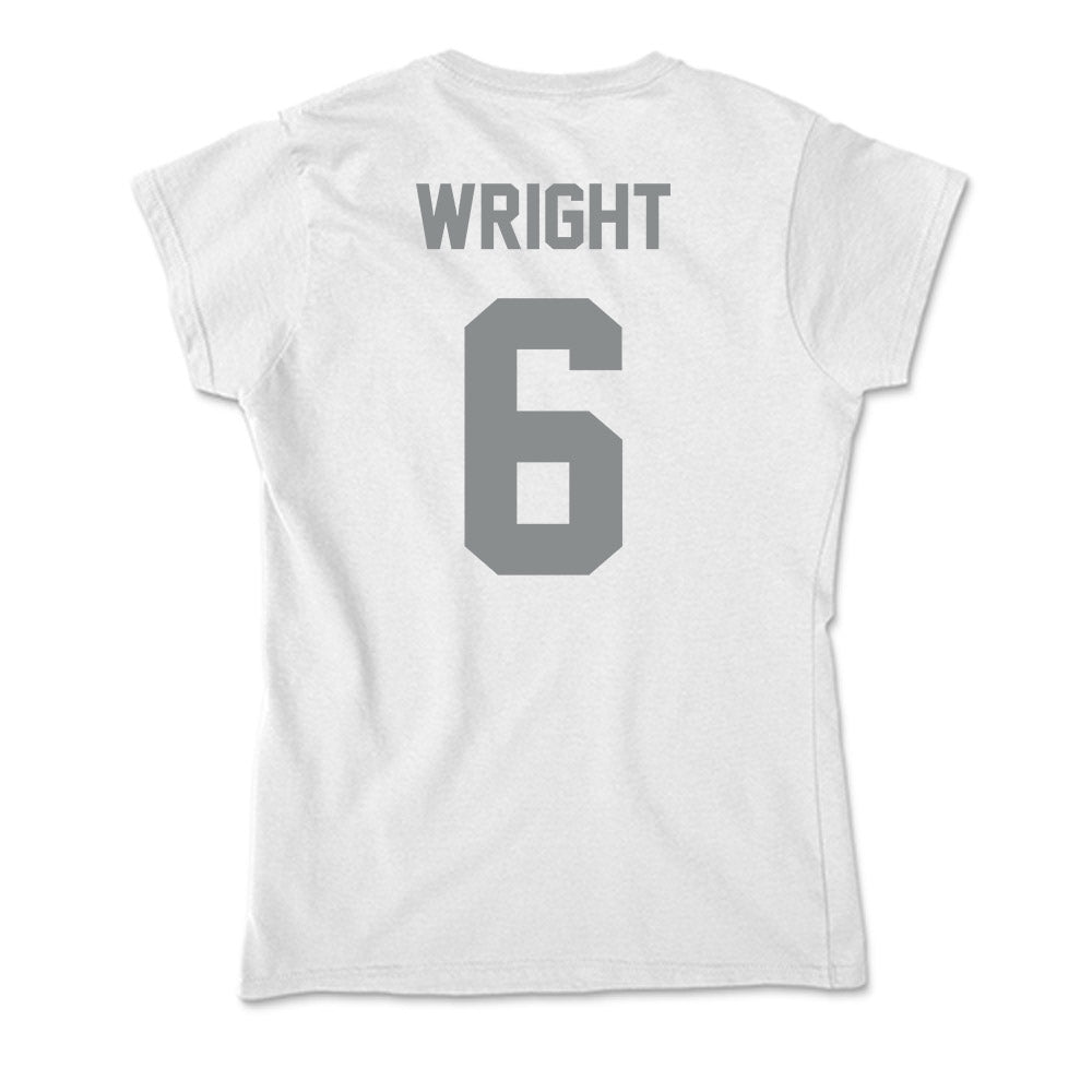 Montana - NCAA Women's Volleyball : Annika Wright - Soft Style Women’s T-Shirt-1