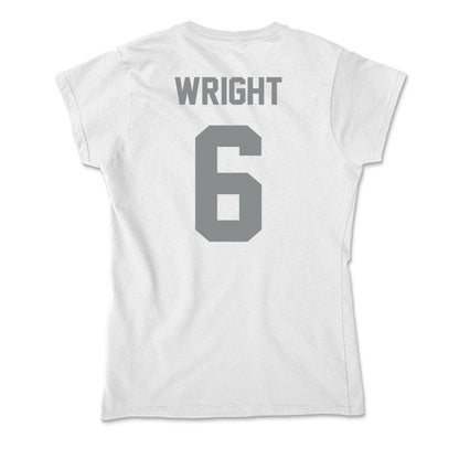 Montana - NCAA Women's Volleyball : Annika Wright - Soft Style Women’s T-Shirt-1
