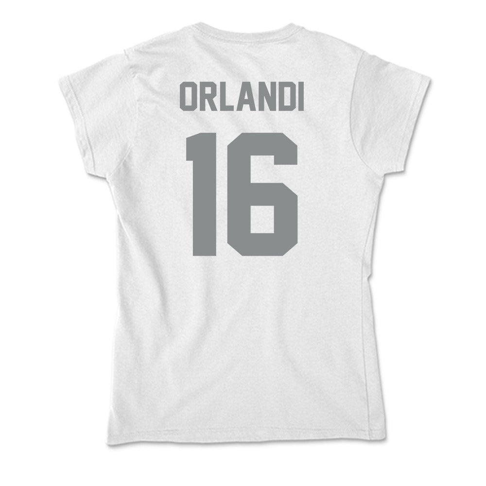 Montana - NCAA Football : Braeden Orlandi - Soft Style Women’s T-Shirt-1