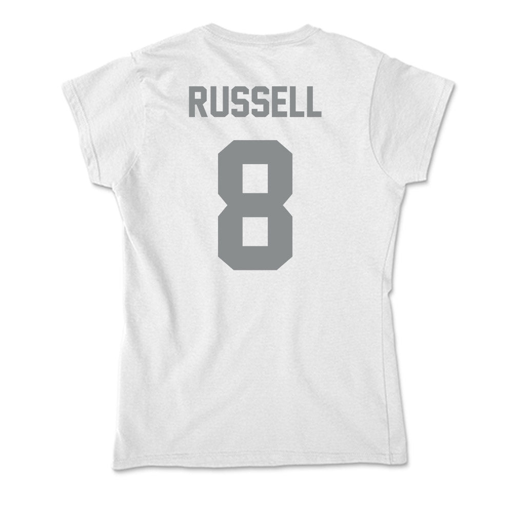 Montana - NCAA Women's Soccer : Grace Russell - Soft Style Women’s T-Shirt-1