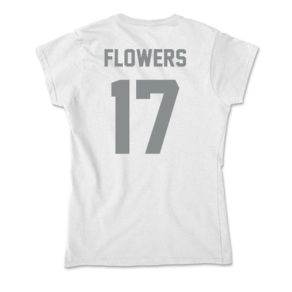 Montana - NCAA Football : Luke Flowers - Soft Style Women’s T-Shirt-1