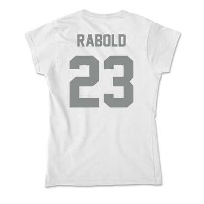 Montana - NCAA Women's Soccer : Alexis Rabold - Soft Style Women’s T-Shirt-1
