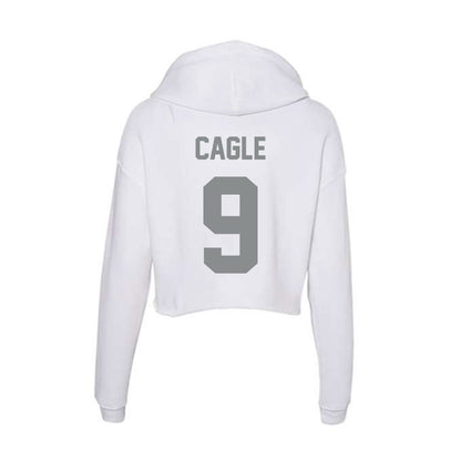 Montana - NCAA Women's Volleyball : Gracie Cagle - Women's Crop Fleece Hoodie-1