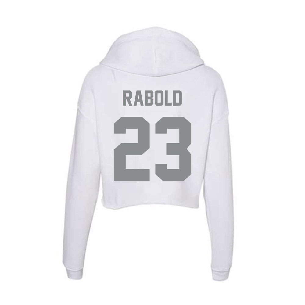 Montana - NCAA Women's Soccer : Alexis Rabold - Women's Crop Fleece Hoodie-1