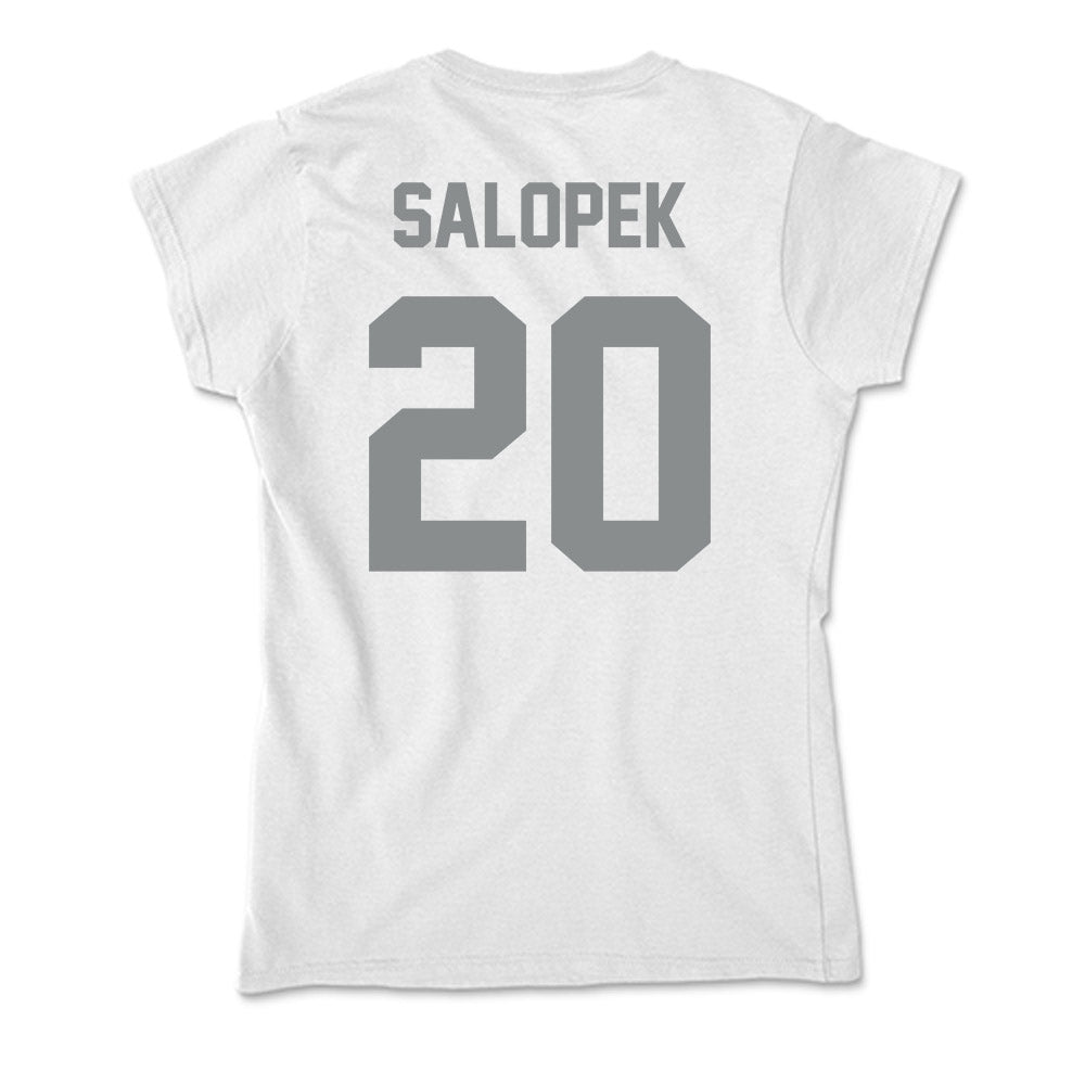 Montana - NCAA Football : Sage Salopek - Soft Style Women’s T-Shirt-1
