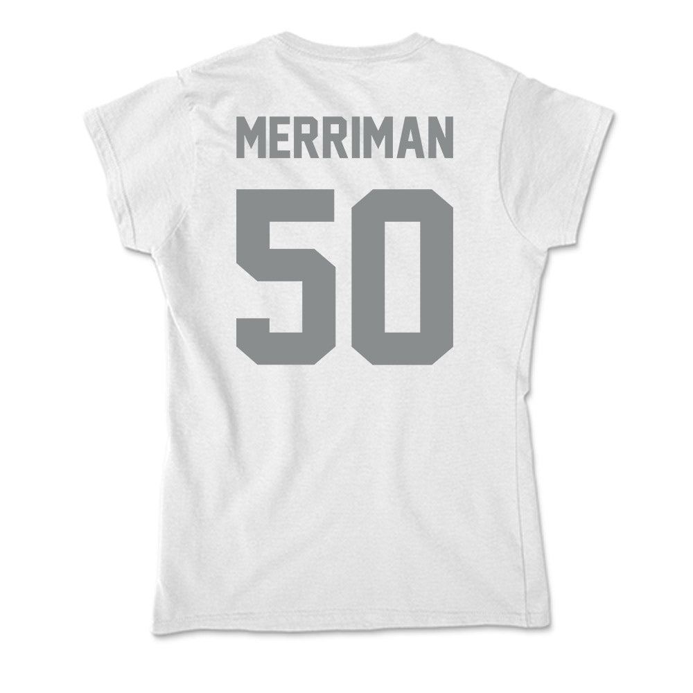 Montana - NCAA Football : Sam Merriman - Soft Style Women’s T-Shirt-1