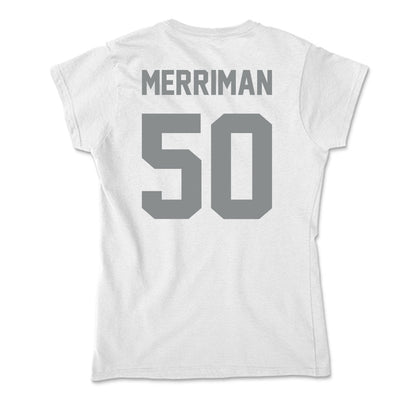 Montana - NCAA Football : Sam Merriman - Soft Style Women’s T-Shirt-1