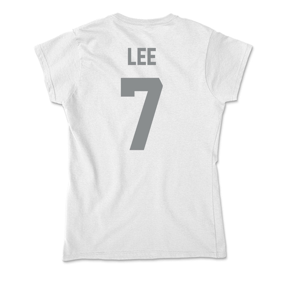 Montana - NCAA Women's Soccer : Lane Lee - Soft Style Women’s T-Shirt-1