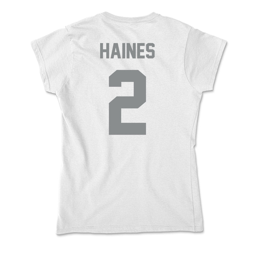 Montana - NCAA Football : Hunter Haines - Soft Style Women’s T-Shirt-1