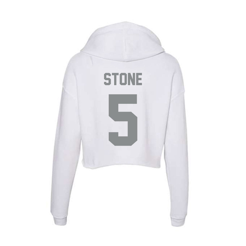 Montana - NCAA Women's Volleyball : Alex Stone - Women's Crop Fleece Hoodie-1