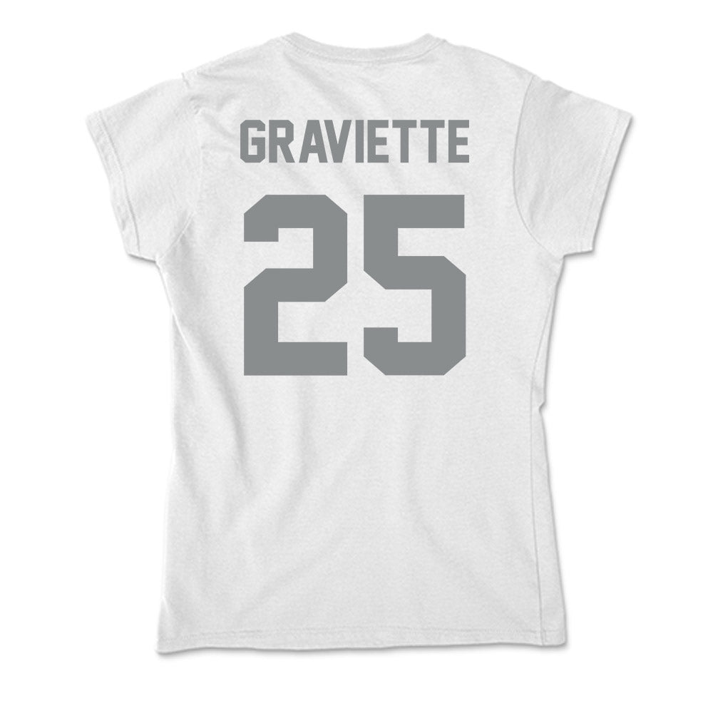Montana - NCAA Softball : Gracyn Graviette - Soft Style Women’s T-Shirt-1