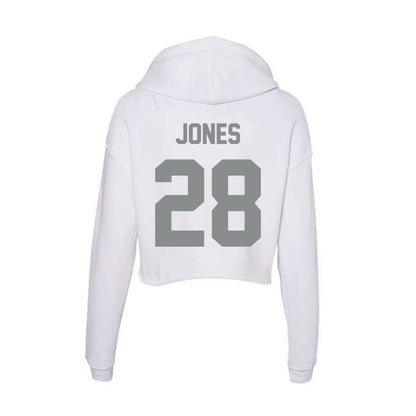 Montana - NCAA Football : Hashim Jones - Women's Crop Fleece Hoodie-1