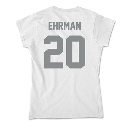 Montana - NCAA Women's Basketball : Rae Ehrman - Soft Style Women’s T-Shirt-1