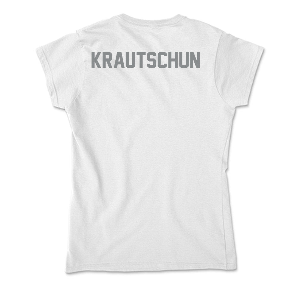 Montana - NCAA Men's Track & Field : Lane Krautschun - Soft Style Women’s T-Shirt-1
