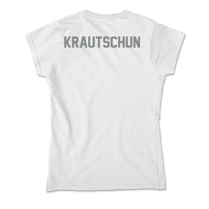 Montana - NCAA Men's Track & Field : Lane Krautschun - Soft Style Women’s T-Shirt-1