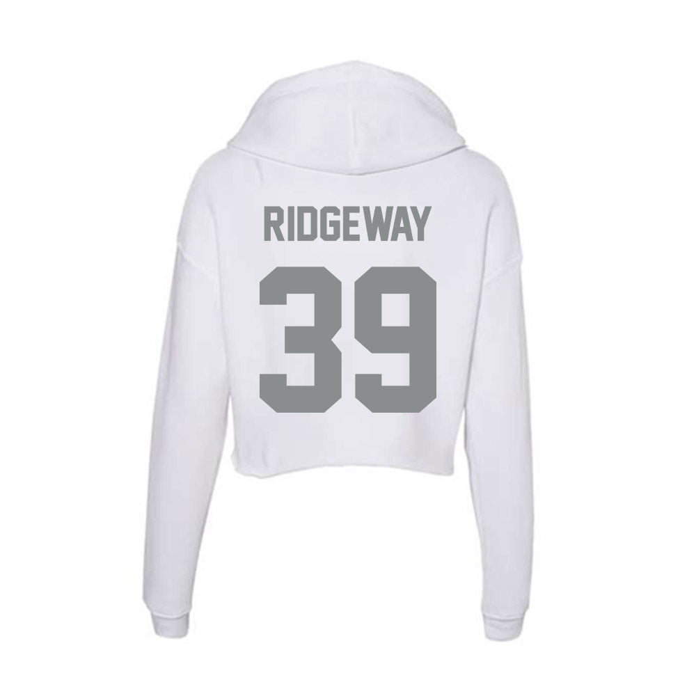 Montana - NCAA Football : fynn ridgeway - Women's Crop Fleece Hoodie-1