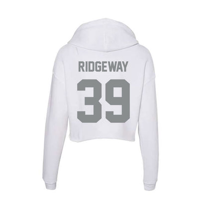 Montana - NCAA Football : fynn ridgeway - Women's Crop Fleece Hoodie-1