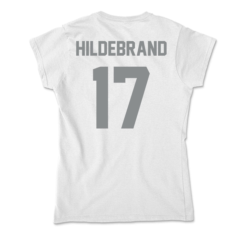 Montana - NCAA Women's Soccer : Mackenzie Hildebrand - Soft Style Women’s T-Shirt-1