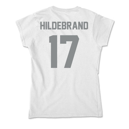 Montana - NCAA Women's Soccer : Mackenzie Hildebrand - Soft Style Women’s T-Shirt-1