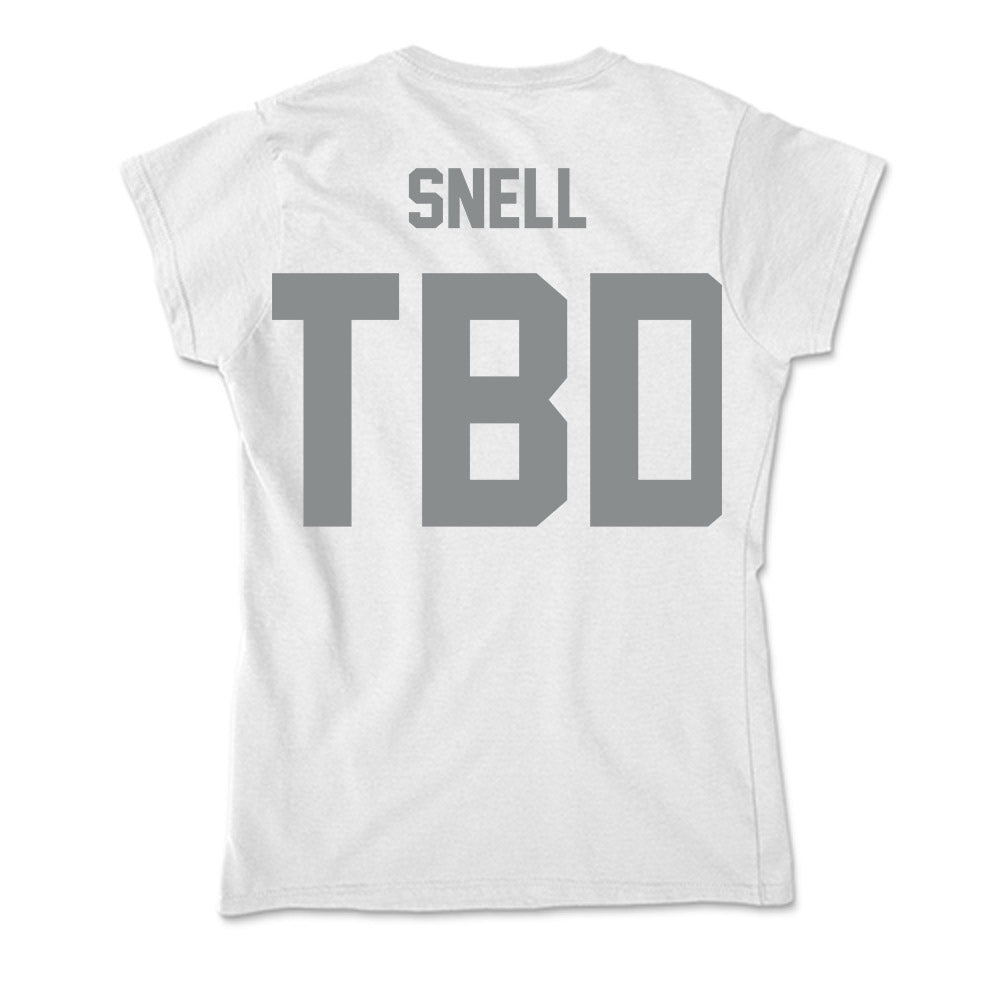 Montana - NCAA Football : William Snell - Soft Style Women’s T-Shirt-1