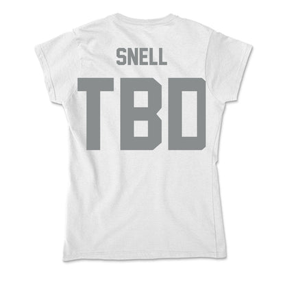 Montana - NCAA Football : William Snell - Soft Style Women’s T-Shirt-1