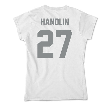 Montana - NCAA Women's Soccer : Stella Handlin - Classic Shersey Soft Style Women’s T-Shirt-1