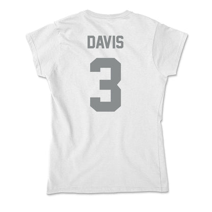 Montana - NCAA Football : Jeilani Davis - Soft Style Women’s T-Shirt-1