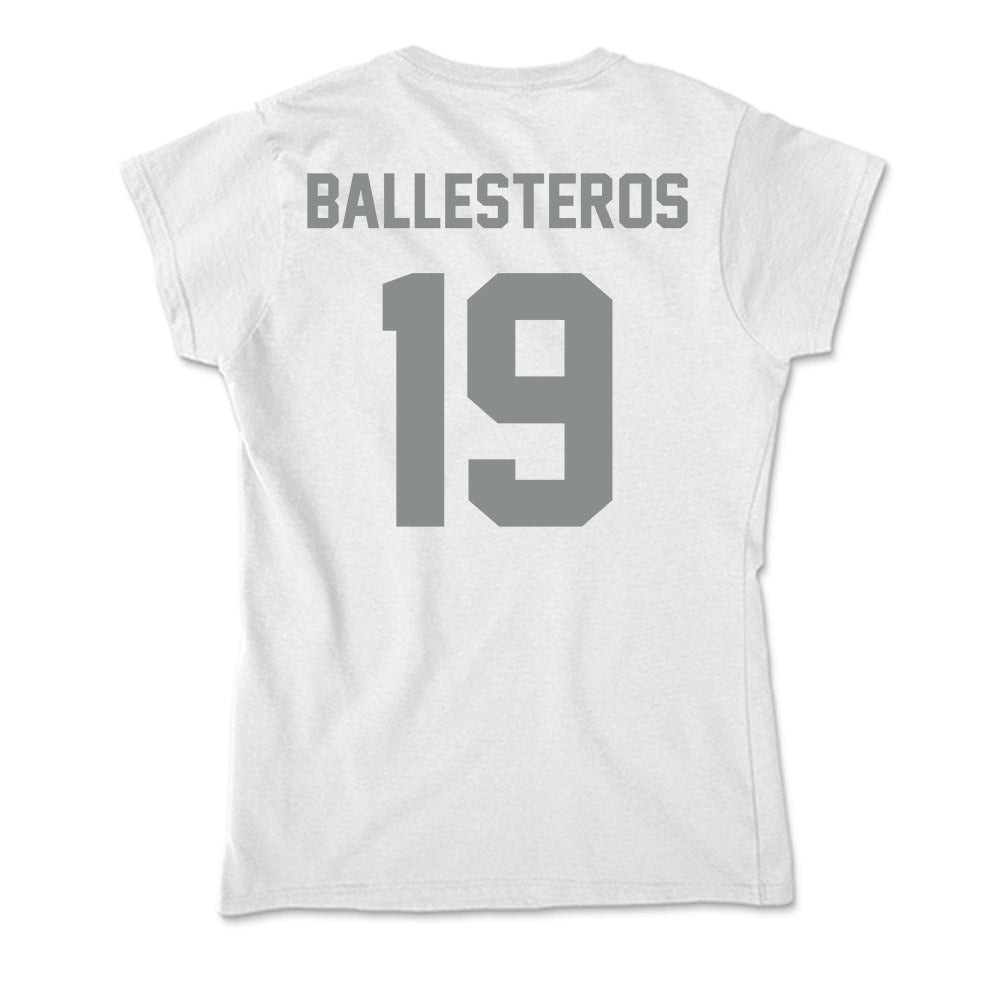 Montana - NCAA Women's Soccer : Sofia Ballesteros - Soft Style Women’s T-Shirt-1