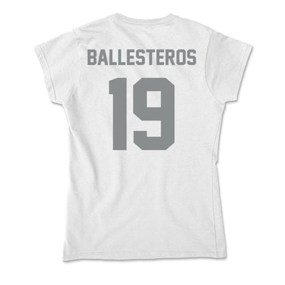 Montana - NCAA Women's Soccer : Sofia Ballesteros - Soft Style Women’s T-Shirt-1