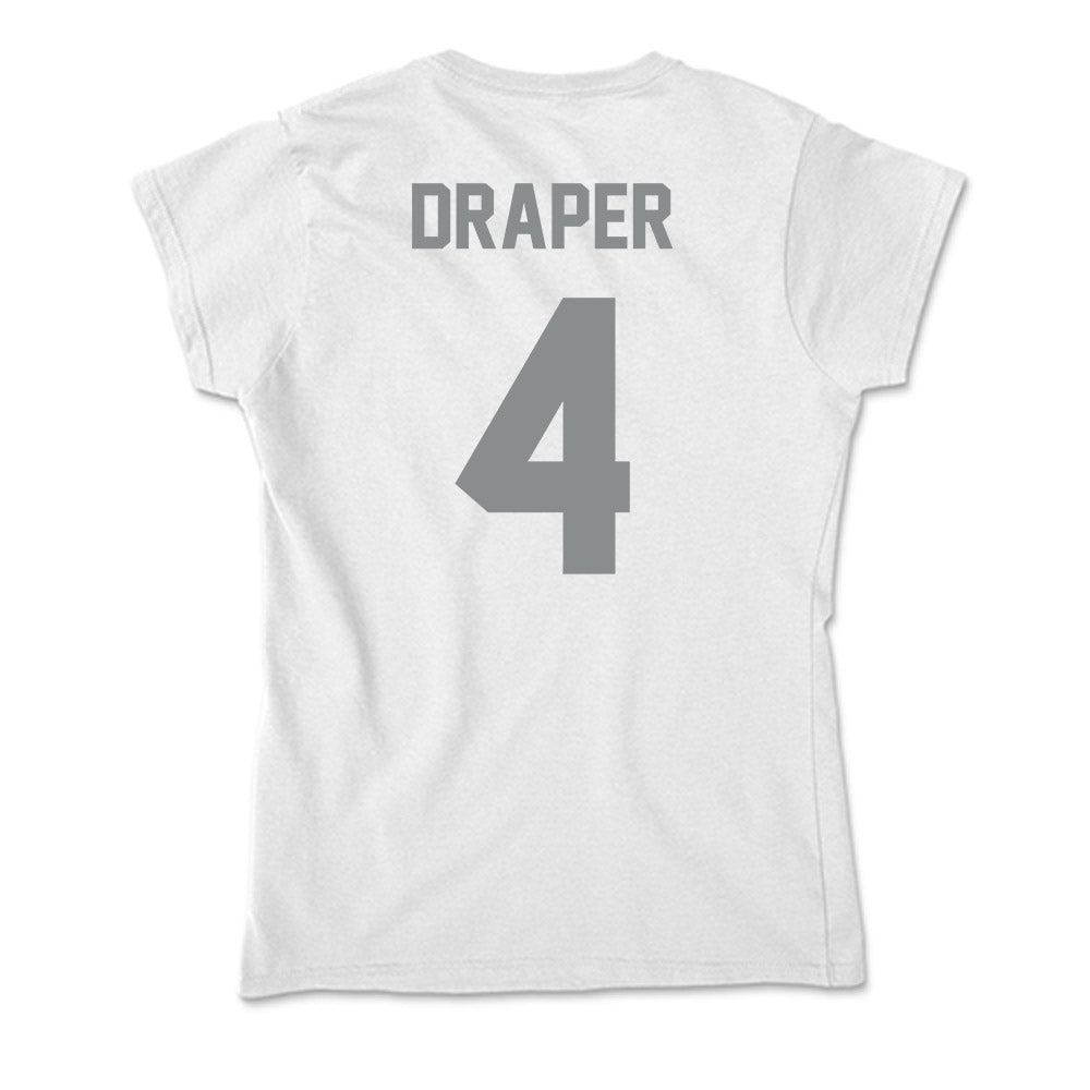 Montana - NCAA Women's Soccer : Mia Draper - Soft Style Women’s T-Shirt-1