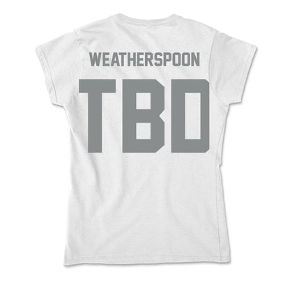 Montana - NCAA Football : Rodney Weatherspoon - Soft Style Women’s T-Shirt-1