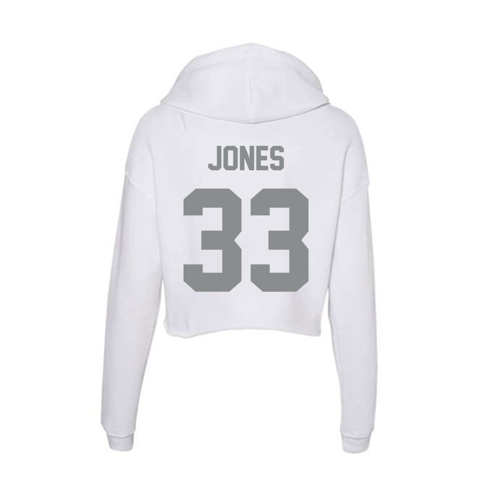 Montana - NCAA Football : Taylor Jones - Women's Crop Fleece Hoodie-1