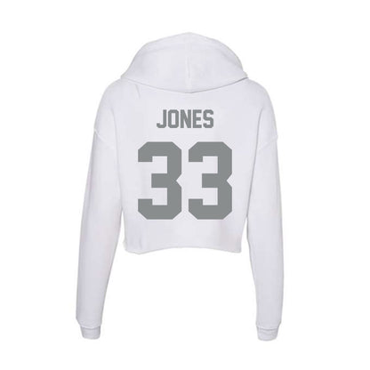 Montana - NCAA Football : Taylor Jones - Women's Crop Fleece Hoodie-1