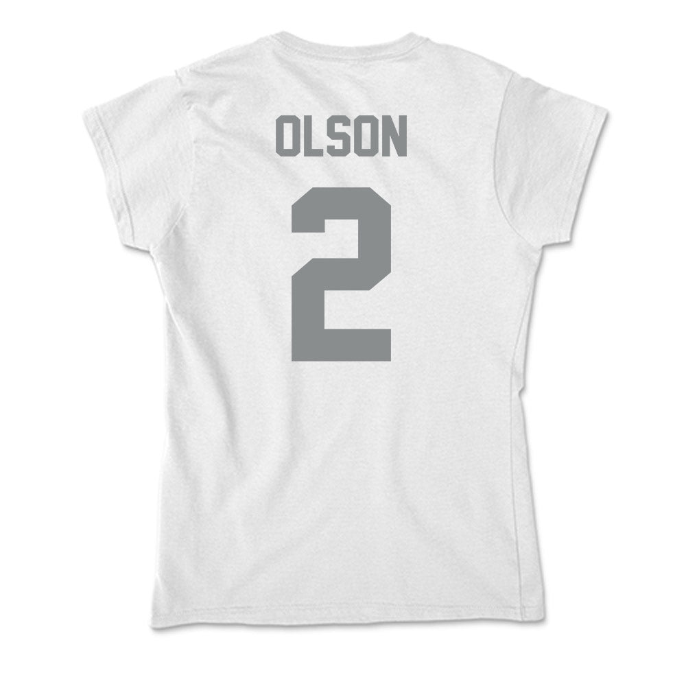 Montana - NCAA Women's Soccer : Grace Olson - Soft Style Women’s T-Shirt-1