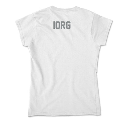 Montana - NCAA Men's Track & Field : Kyle Iorg - Soft Style Women’s T-Shirt-1