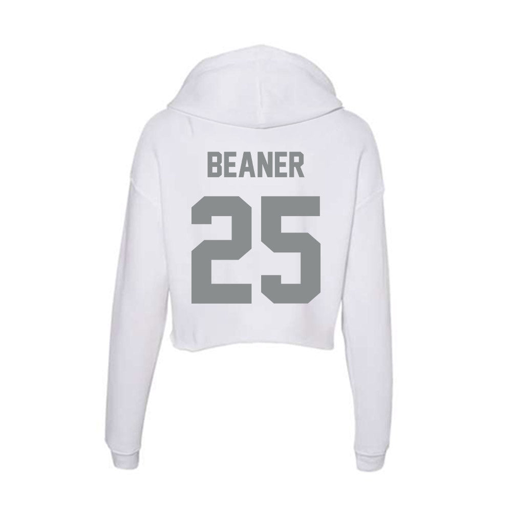 Montana - NCAA Football : Brady Beaner - Women's Crop Fleece Hoodie-1