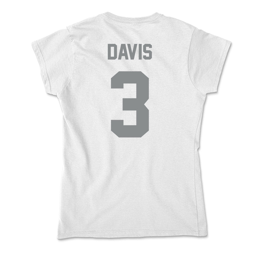 Montana - NCAA Football : brooks davis - Soft Style Women’s T-Shirt-1