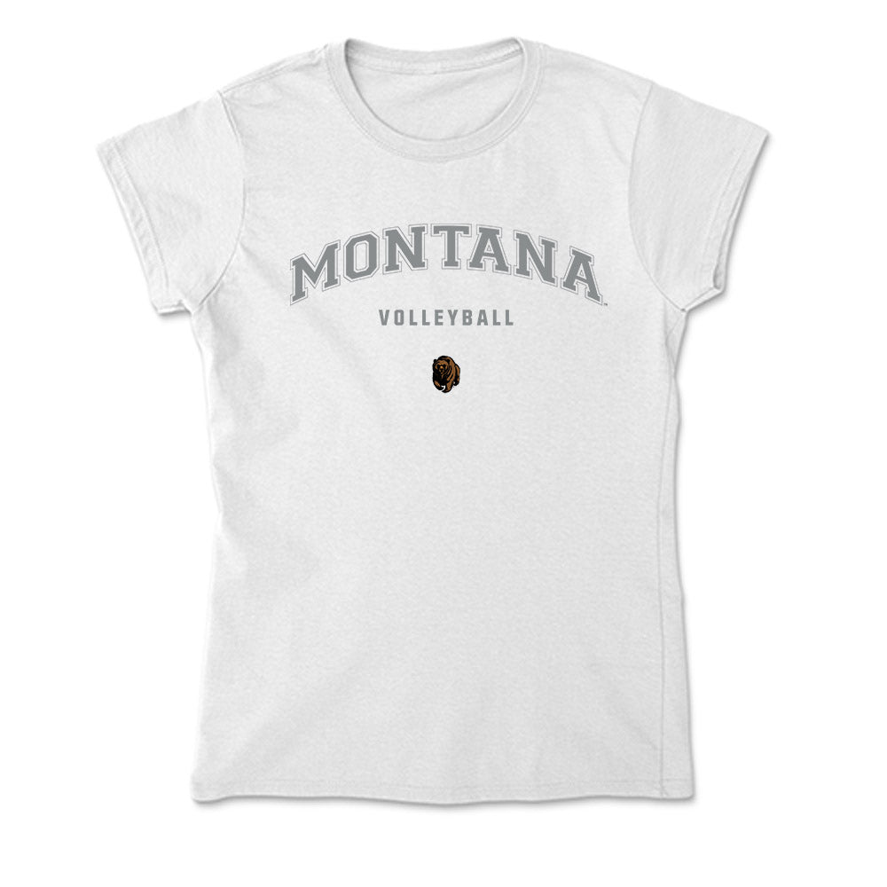 Montana - NCAA Women's Volleyball : Delaney Russell - Soft Style Women’s T-Shirt-0