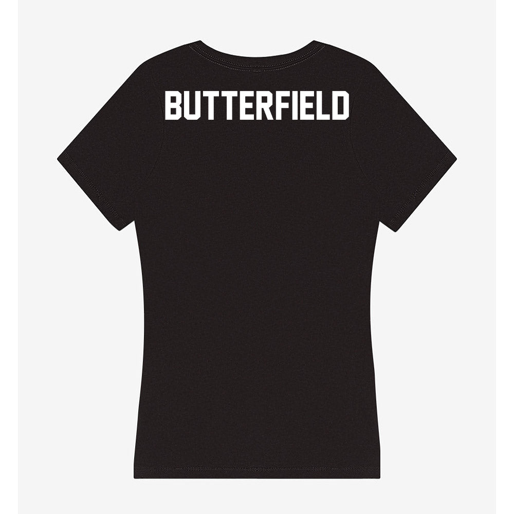 Portland State - NCAA Women's Track & Field : Hannah Butterfield - Classic Shersey Women's V-Neck T-Shirt-1
