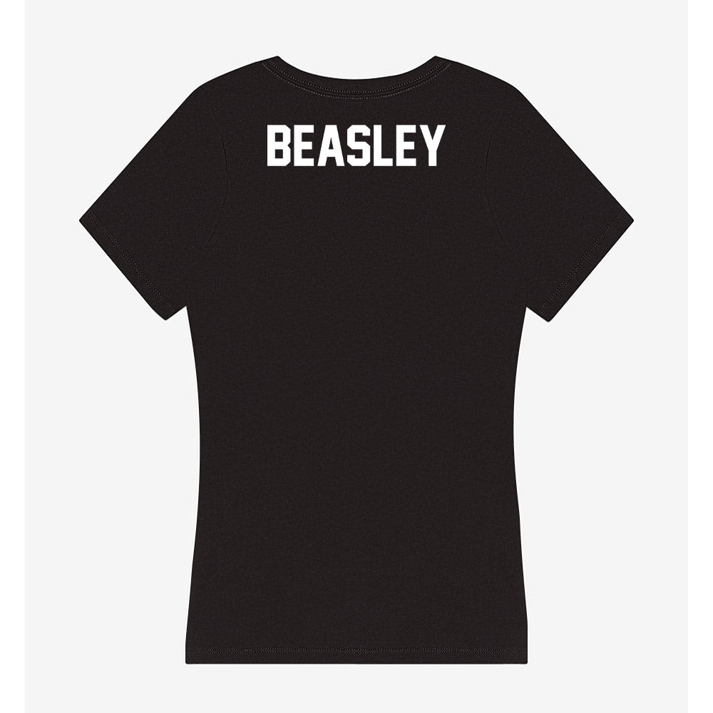 Portland State - NCAA Women's Track & Field : Savannah Beasley - Classic Shersey Women's V-Neck T-Shirt-1
