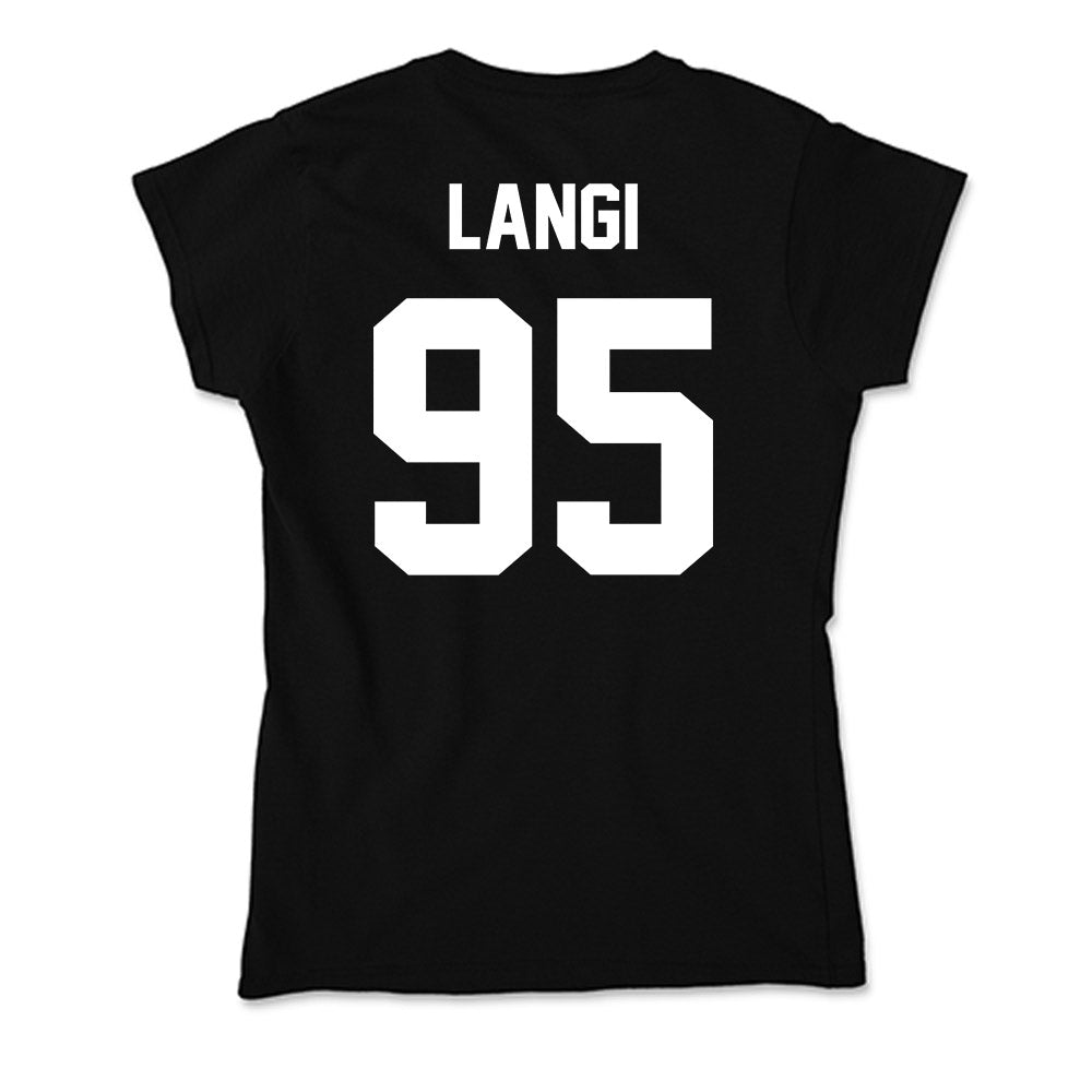 Portland State - NCAA Football : Siaosi Langi - Classic Shersey Soft Style Women’s T-Shirt-1