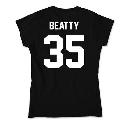 Portland State - NCAA Men's Basketball : Matt Beatty - Classic Shersey Soft Style Women’s T-Shirt-1