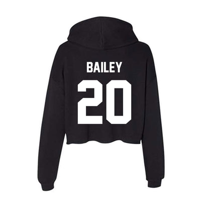 Portland State - NCAA Football : Darius Bailey - Classic Shersey Women's Crop Fleece Hoodie-1