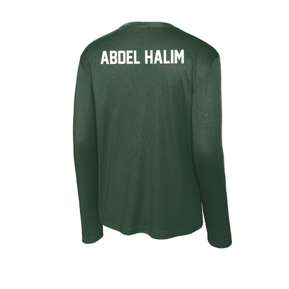 Portland State - NCAA Men's Track & Field : Norhan Abdel Halim - Classic Shersey Activewear Long Sleeve T-Shirt-1