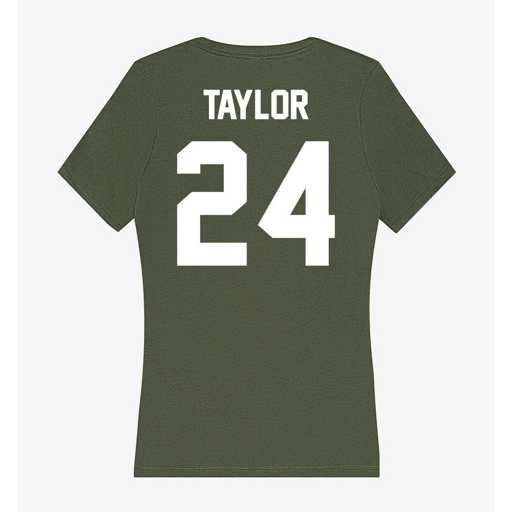 Portland State - NCAA Football : Tre Taylor - Classic Shersey Women's V-Neck T-Shirt-1