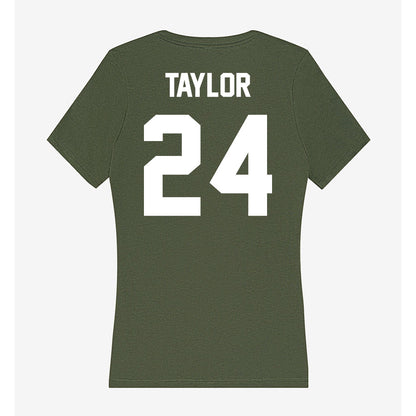 Portland State - NCAA Football : Tre Taylor - Classic Shersey Women's V-Neck T-Shirt-1