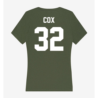 Portland State - NCAA Football : Carson Cox - Classic Shersey Women's V-Neck T-Shirt-1