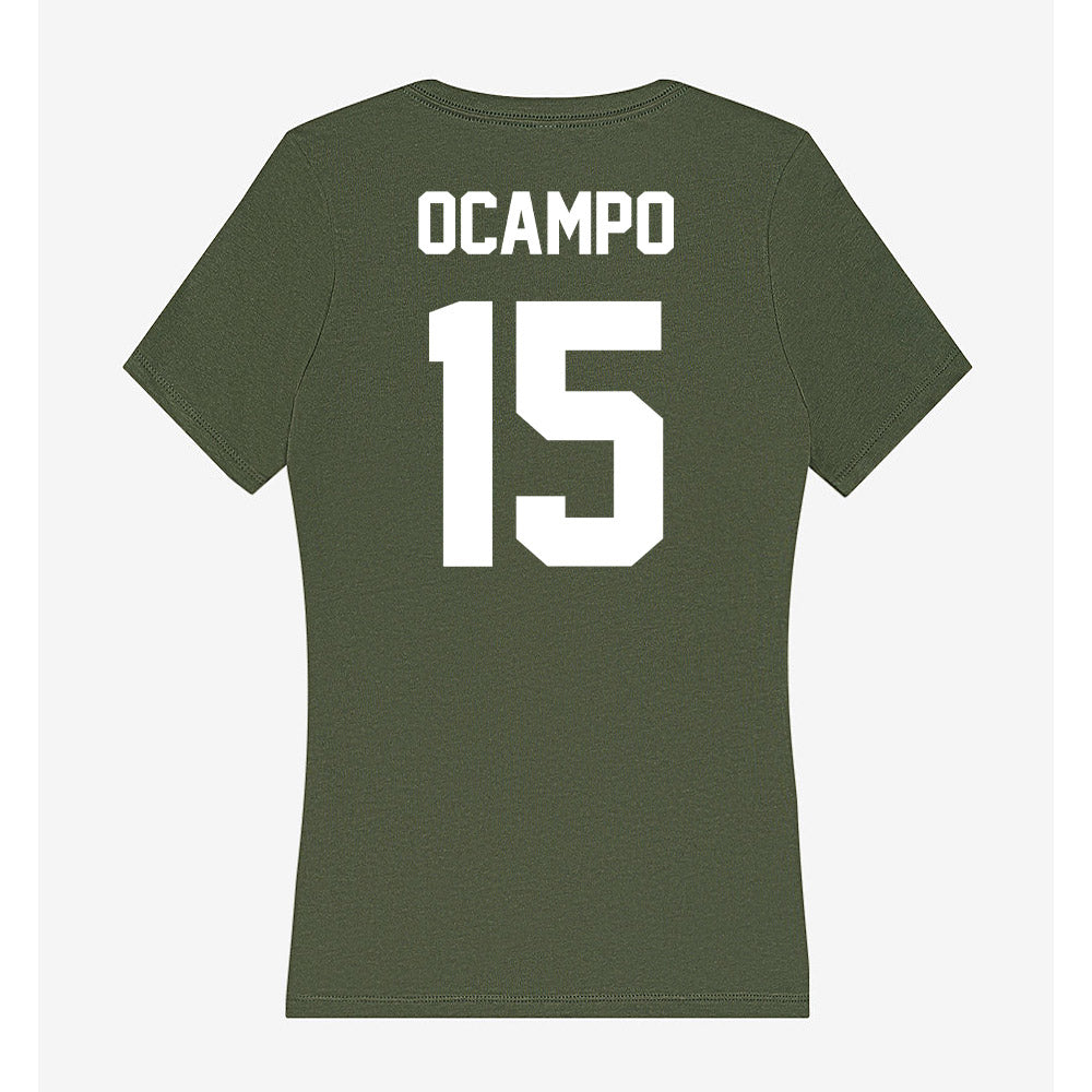 Portland State - NCAA Women's Volleyball : Xanthe Ocampo - Classic Shersey Women's V-Neck T-Shirt-1