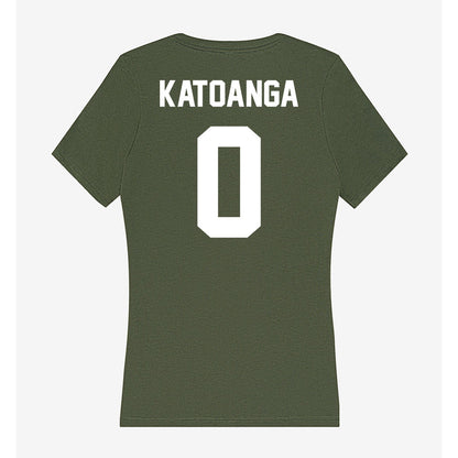 Portland State - NCAA Football : Chaz Katoanga - Classic Shersey Women's V-Neck T-Shirt-1