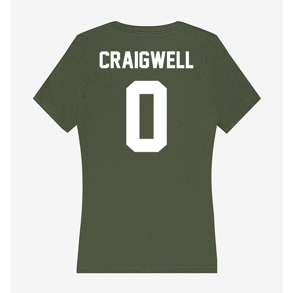 Portland State - NCAA Football : Justin Craigwell - Classic Shersey Women's V-Neck T-Shirt-1